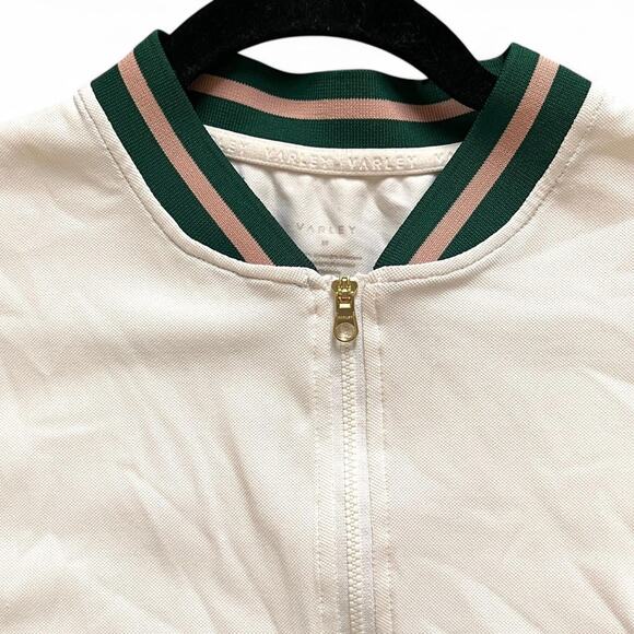 Varley Nora Court Tennis Dress White and Forest Size Medium - Picture 5 of 7